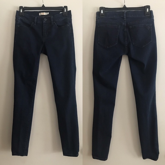 Tory Burch Denim - TORY BURCH Dark Wash Legging Skinny Jeans